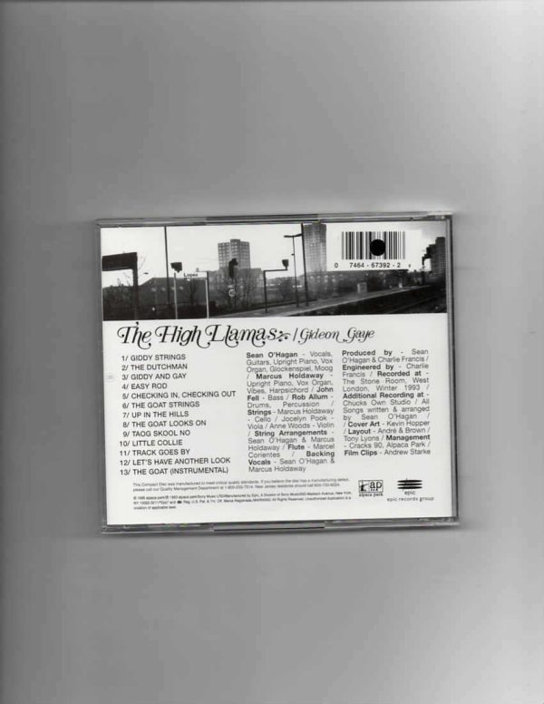 HIGH LLAMAS - GIDEON GAYE-CD - Image 3