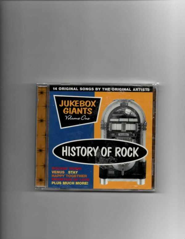 HISTORY OF ROCK - JUKEBOX GIANTS  VOL 1-CD-BRAND NEW