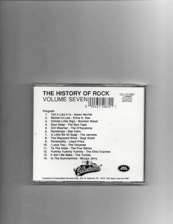 HISTORY OF ROCK VOL 7-CD - Image 3