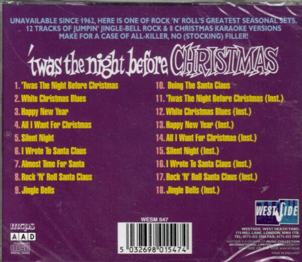Huey "Piano" Smith & The Clowns - 'Twas The Night Before Christmas - Image 3