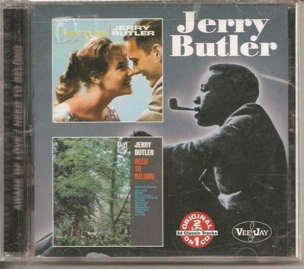 JERRY BUTLER - AWARE OF LOVE/NEED TO BELONG - CD - BRAND NEW