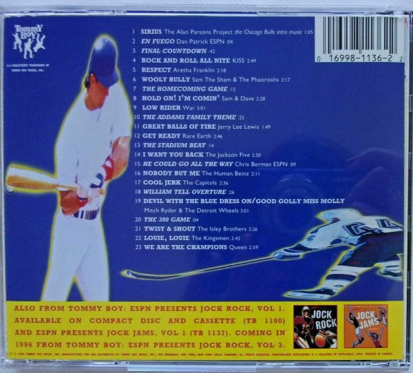 JOCK ROCK - CD - Volume 2 - LIKE NEW - Image 3