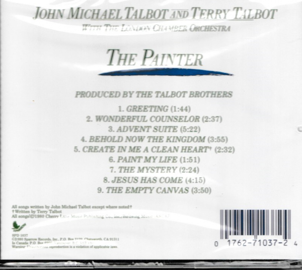JOHN MICHAEL TALBOT & TERRY TALBOT CD THE PAINTER - BRAND NEW - Image 3
