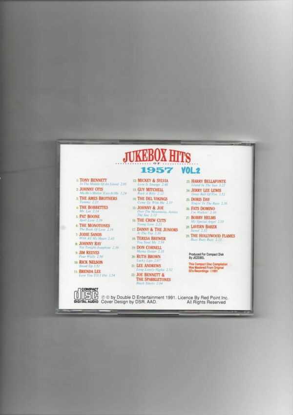 JUKEBOX HITS OF 1957 VOL 2-CD - Image 3