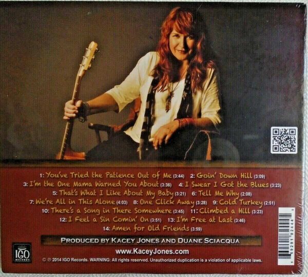 KACEY JONES - CD - Amen For Old Friends - BRAND NEW - Image 3