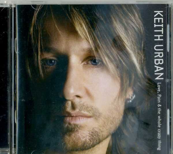 KEITH URBAN - LOVE PAIN & WHOLE CRAZY THING - CD - VERY GOOD CONDITION