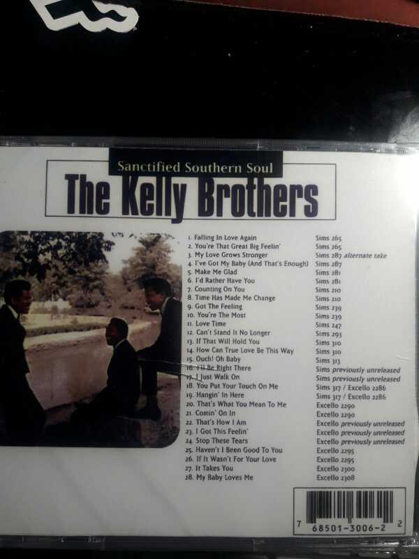 KELLY BROTHERS - SANCTIFIED SOUTHERN SOUL-CD - Image 3