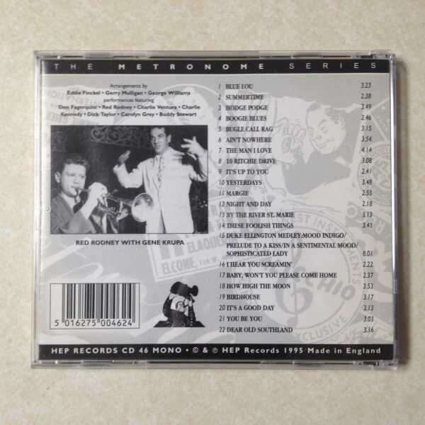 KRUPA, GENE AND HIS ORCHESTRA - IT'S UP TO YOU 1946 VOL.2 - AUDIO CD - Image 3