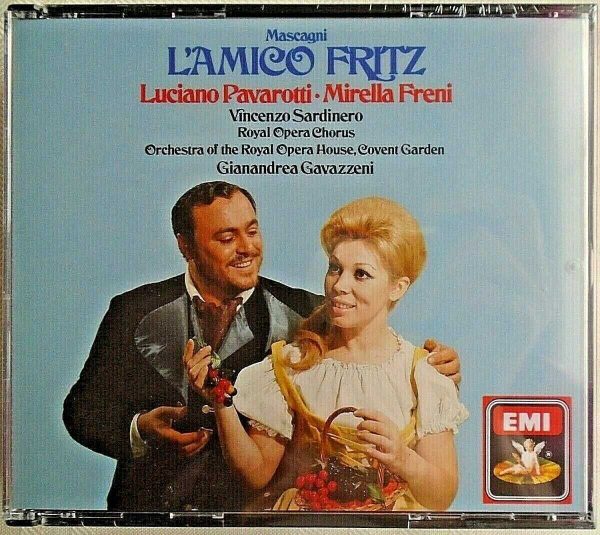L'AMICO FRITZ - CD - Mascagni - PAVAROTTI - FRENI -  2 Discs - BRAND NEW