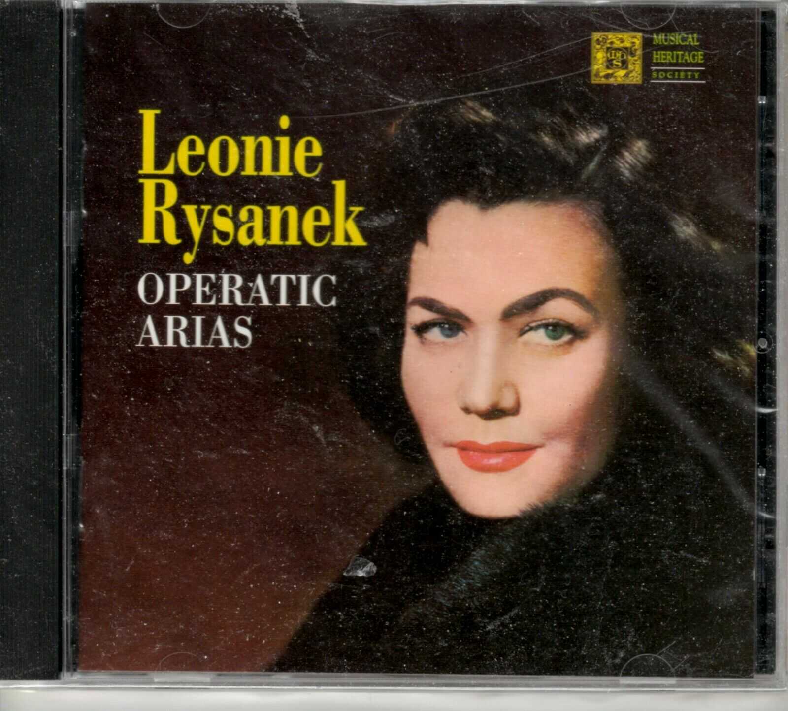 Leonie Rysanek Operatic Arias CD
