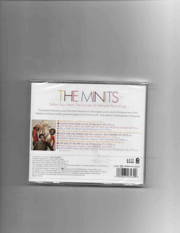 MINITS - FOLLOW YOUR HEART-BRAND NEW CD - Image 3