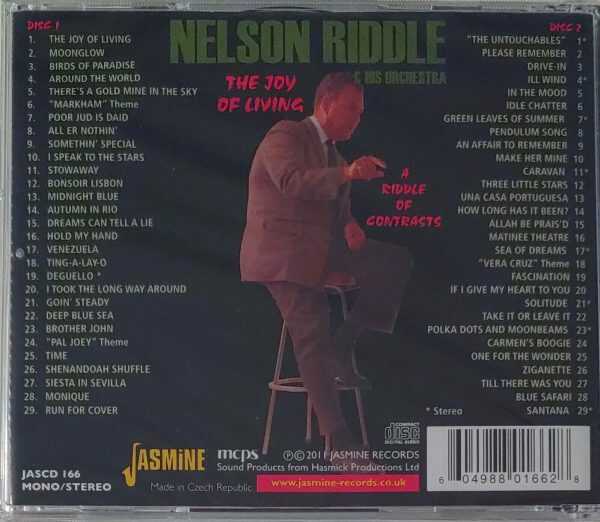 NELSON RIDDLE - THE JOY OF LIVING   CD     BRAND NEW - Image 3