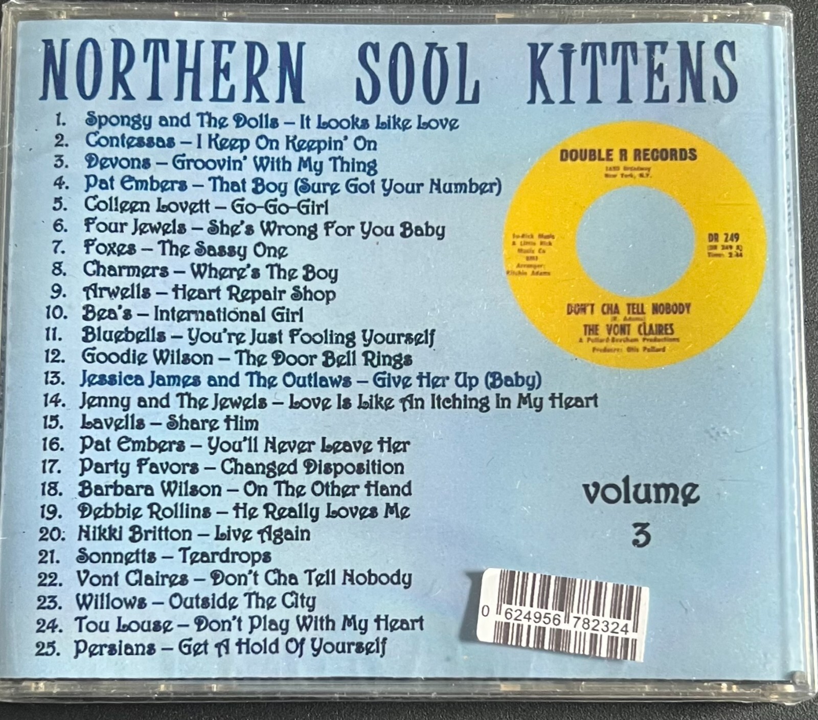 NORTHERN SOUL KITTENS - VOL 3 - CD BRAND NEW - Image 3