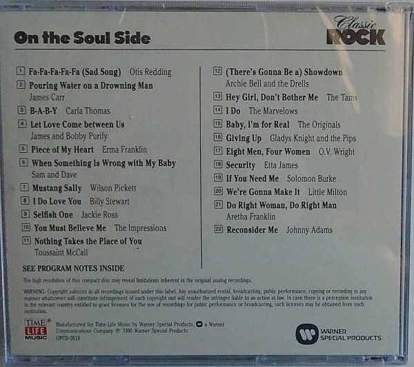 ON THE SOUL SIDE II - CD - Classic Rock  - BRAND NEW - Image 3