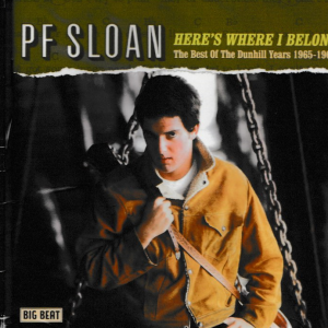 P F SLOANE - HERE'S WHERE I BELONG 65-67 CD - BRAND NEW