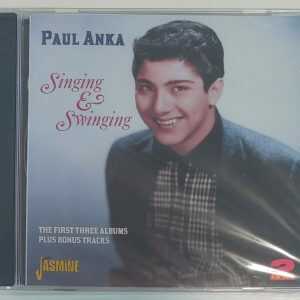 PAUL ANKA - SINGING & SWINGING   CD     BRAND NEW