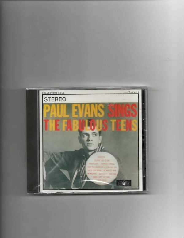PAUL EVANS - SINGS THE FABULOUS TEENS-BRAND NEW CD