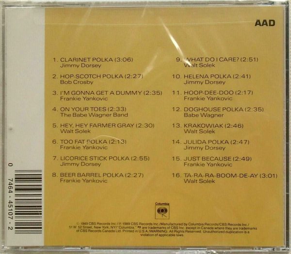 POLKAS - CD - 16 Most Requested Songs - BRAND NEW - Image 3