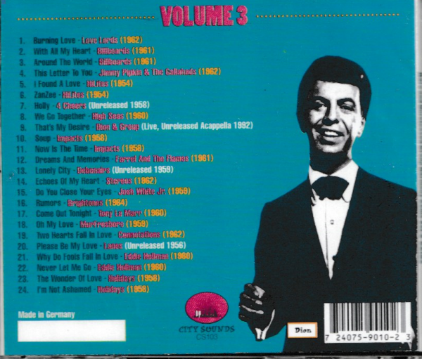RARE AND UNRELEASED GROUP HARMONY GEMS - VOL 3 - CD - BRAND NEW - Image 3