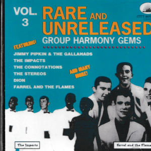 RARE AND UNRELEASED GROUP HARMONY GEMS - VOL 3 - CD - BRAND NEW