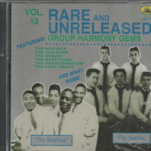 RARE AND UNRELEASED  - Vol. 13 - Group Harmony Gems -  BRAND NEW -  CD