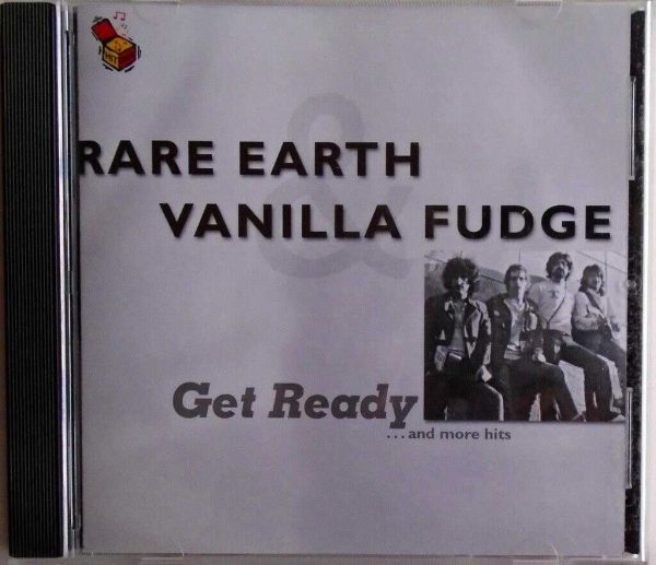 RARE EARTH & VANILLA FUDGE - CD - Get Ready And More Hits - LIKE  NEW