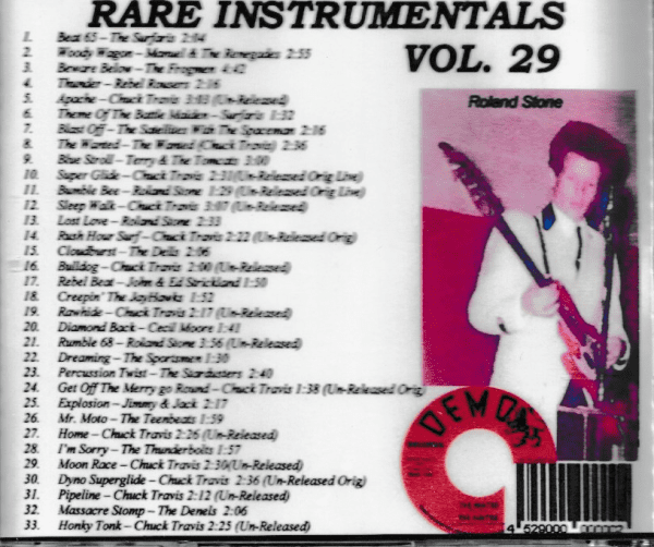RARE INSTRUMENTALS - VOL 29 CD - BRAND NEW - Image 3