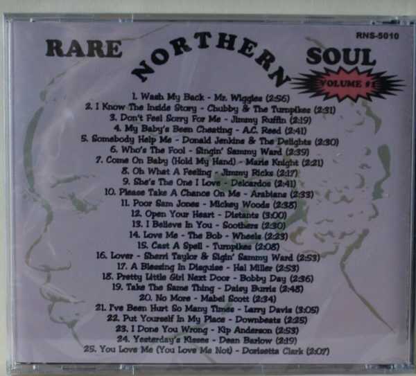 RARE NORTHERN SOUL - VOL. 1 - CD  - BRAND NEW - Image 3