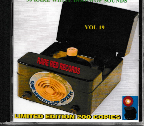 RARE WHITE DOO WOP SOUNDS - VOL 19 CD BRAND NEW
