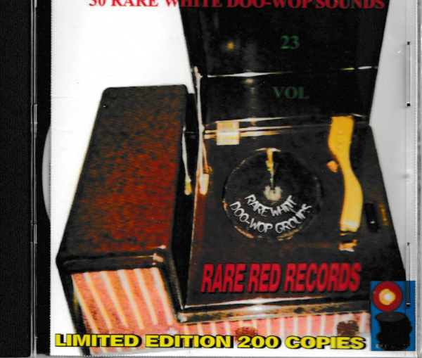RARE WHITE DOO WOP SOUNDS - VOL 23 CD BRAND NEW