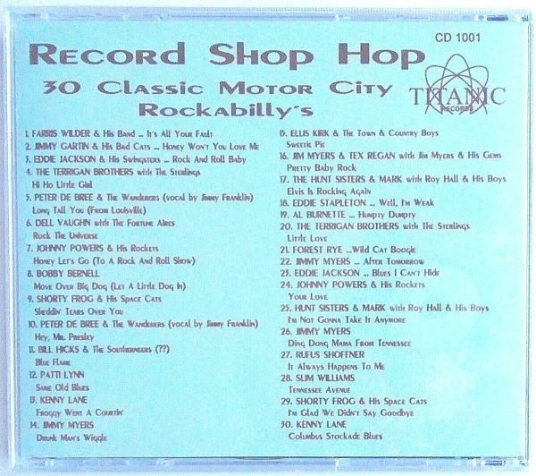 RECORD SHOP HOP - CD - 30 Classic Rockabilly's - BRAND NEW - Image 3