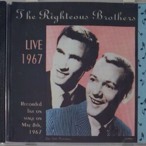 RIGHTEOUS BROTHERS - LIVE 1967   CD     BRAND NEW