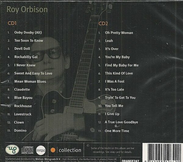 ROY ORBISON - 2 CD Collection - BRAND NEW - Image 3