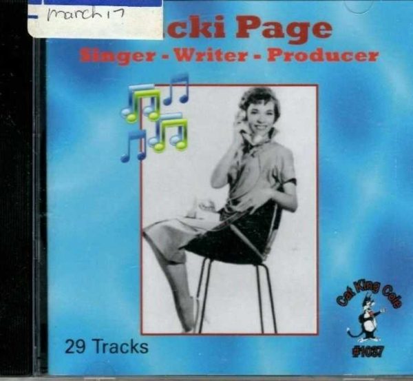 Ricki Page - Singer, Writer, Producer - CD