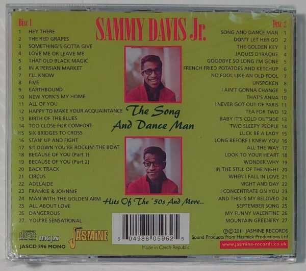 SAMMY DAVIS JR - SONG AND DANCE MAN   CD  BRANDNEW - Image 3