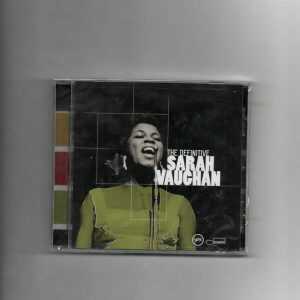 SARAH VAUGHAN- THE DEFINITIVE-BRAND NEW CD