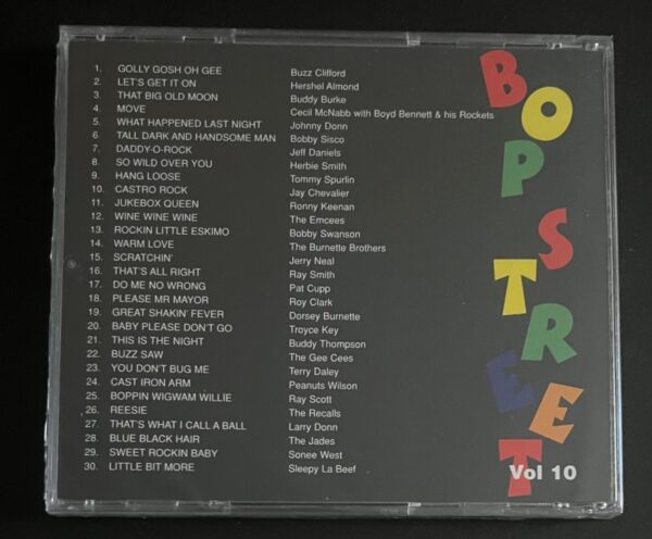 SATURDAY NIGHT ON BOP STREET - VOL 10 - CD BRAND NEW - Image 3