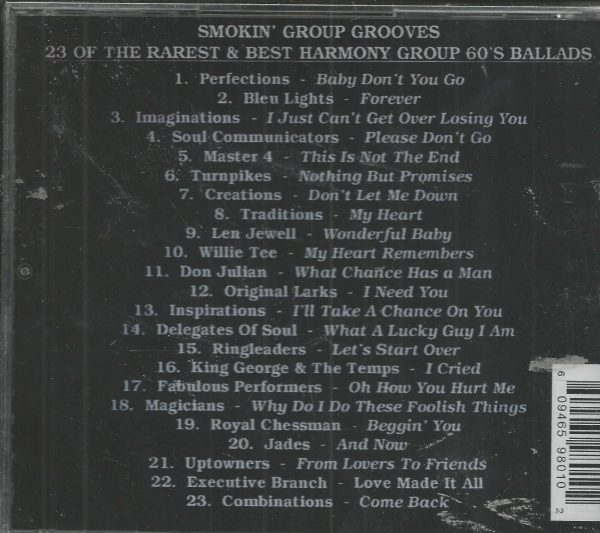 SMOKIN GROUP GROOVES CD  - Serious Soul 25   Brand New - Image 3