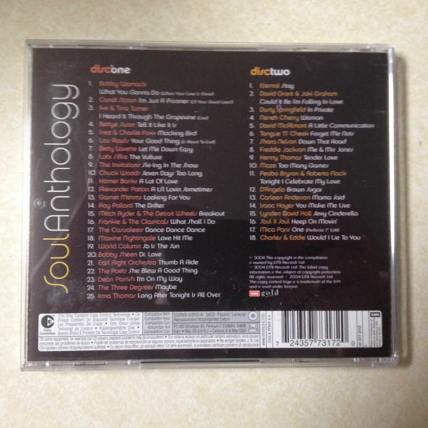SOUL - ANTHOLOGY AUDIO CD - Image 3