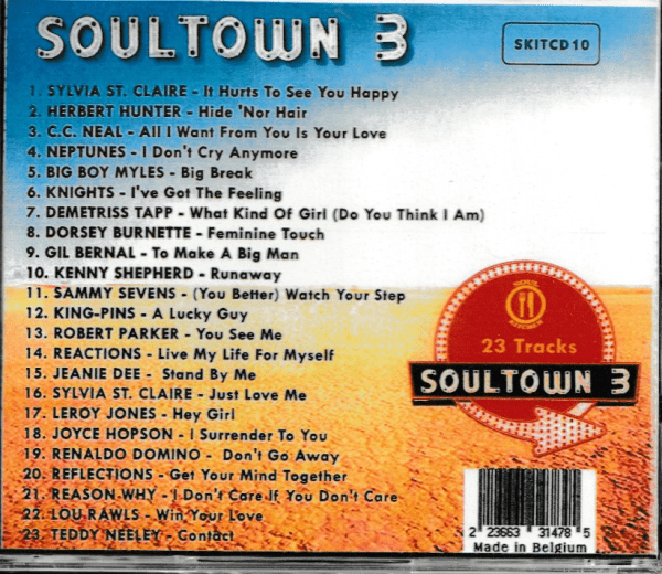 SOULTOWN - VOL 3 CD - BRAND NEW - Image 3