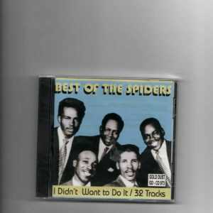 SPIDERS - BEST OF -I DIDN'T WANT TO DO IT-CD-NEW
