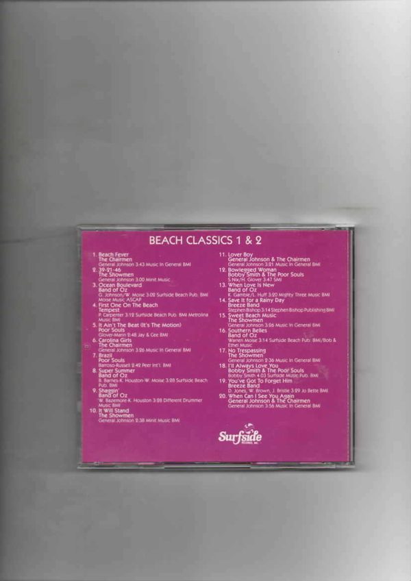 SURFSIDE RECORDS - PRESENTS BEACH CLASSIC I & II-CD - Image 3