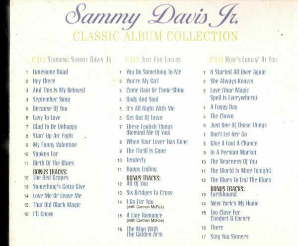 Sammy Davis Jr. - Classic Album Collection - 3 CD's - Image 3