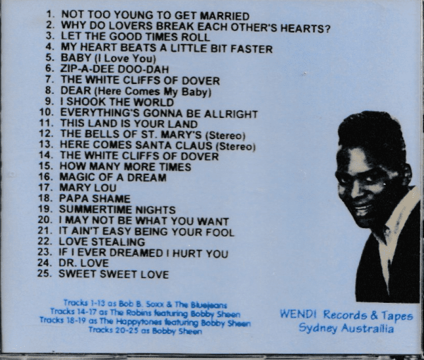 THE BOBBY SHEEN STORY CD - BRAND NEW - Image 3