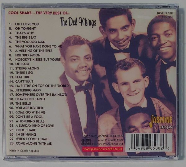 THE DEL VIKINGS - COOL SHAKE   VERY BEST OF  CD  BRAND NEW - Image 3