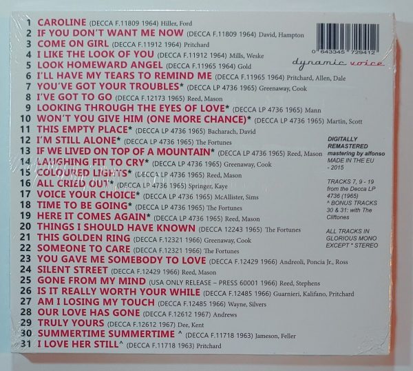 THE FORTUNES - COMPLETE DECCA SINGLES  CD BRAND NEW - Image 3