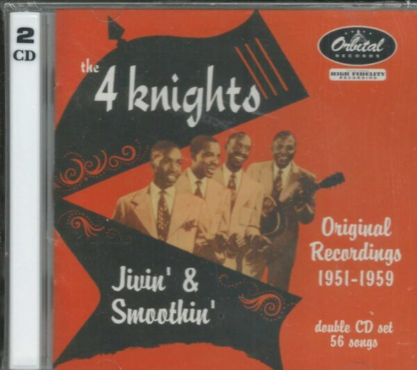 THE FOUR KNIGHTS - 2 CD - Jivin' & Smoothin' - BRAND NEW