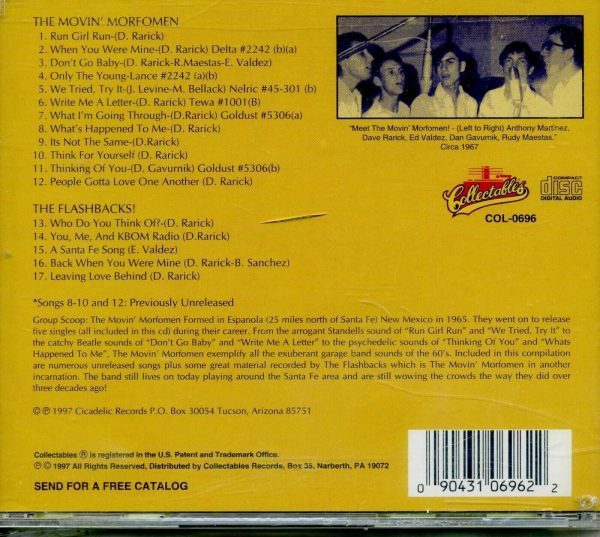 THE MOVIN MORFOMEN - FLASHBACKS!- CD - BRAND NEW - Image 3