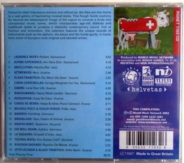 THE ROUGH GUIDE TO THE MUSIC OF THE ALPS - CD - BRAND NEW - Image 3
