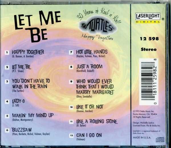 THE TURTLES - LET ME BE - CD  - BRAND NEW - Image 3